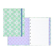 Filofax® Refillable Notebook, Mediterranean,  8-1/4" x 5-3/4", Mint