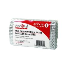 First Aid Central® Wire Aluminum Splint, 3-3/4" x 12"