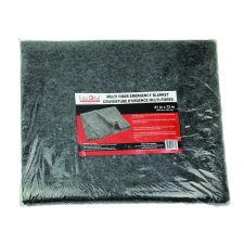 First Aid Central® Emergency Blanket, Polyester, 41" x 72", Grey