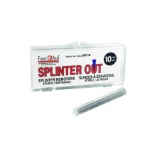 First Aid Central&reg; Splinter-Out Splinter Removers, 10/pkg