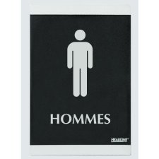 Headline® Century Hommes et Femmes Sign 6" x 9" French