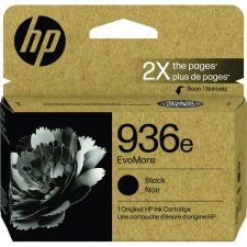 HP #936e EvoMore Inkjet Cartridge, Black