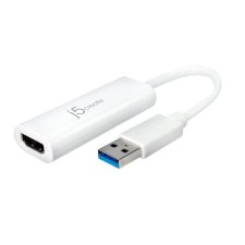 j5create® USB® to HDMI Multi-Monitor Adaptor, White