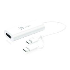 j5create® Android USB® to HDMI Display Adaptor, White