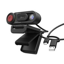 j5create® HD Webcam with Auto and Manual Focus Switch, Black