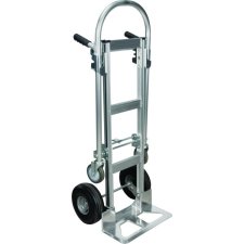 Kleton® Convertible Hand Truck, 12" x 43", Silver