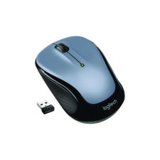 Logitech® M325S Wireless Laser Mouse, Light Silver