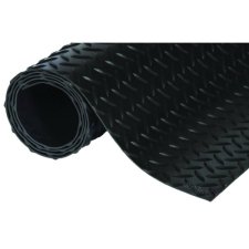 Mat Tech Workers Delight Deck Plate, 5/8" 24" x 36", Black