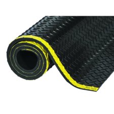 Mat Tech Workers Delight Deck Plate, 36" x 60", Black/Yellow