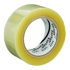 3M Tartan Economy Packaging Tape, 48 mm x 100 m, Clear, 6/pkg