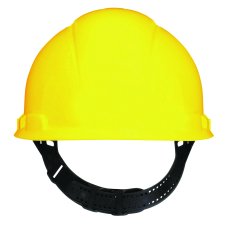 3M Pin-Lock Adjustment Hard Hat, Yellow