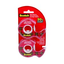 Scotch® Super-Hold Tape, 3/4", 2/pkg