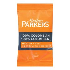 Mother Parkers 100% Colombian Coffee, 64 pkg/box