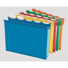 Pendaflex® Ready-Tab Extra Capacity Hanging Folders with Lift Tab®, 2", Letter, Assorted Colours, 2