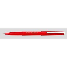 Pilot® Fineliner Markers, 0.4mm, Red