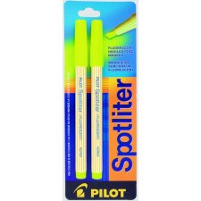 Pilot® Spotliter® Highlighter, Chisel Tip, Yellow, 2/pkg