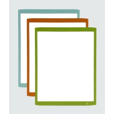 Quartet® Magnetic Dry Erase Whiteboard, 8-1/2" x 11", Assorted Colour Frames