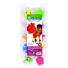 Ready 2 Learn&reg; Giant Stampers, Imaginative Play, 10/pkg