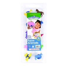 Ready 2 Learn&reg; Giant Stampers, Farm Animals, 10/pkg