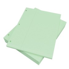 Davis Group Legal Supplies, Green Trial Paper Pads, 8-1/2" x 11", 5 pads/pkg