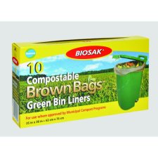 Ralston Biostack Compostable Bags, 25" x 30"