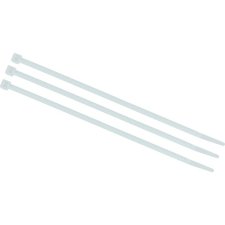 Southwire Cable Ties, 8", Natural White, 100/pkg