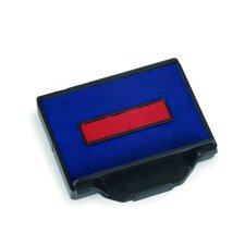 Trodat® 6/50/2 Replacement Ink Cartridge, Blue/Red