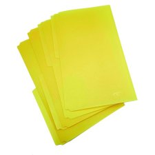 VLB File Mode Poly File Folders, 1/2 Cut, Legal, Manila, 12/pkg