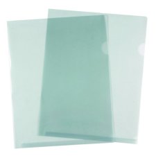 VLB FileMode View Folders, 11" x 8-1/2", Smoke, 10/pkg