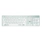 Adesso® USB-C Multi OS Scissor Switch Keyboard, With CoPilot AI Hotkey, USB-C, White