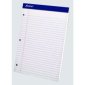 Ampad Perforated Pad, Three-hole Punched, 8-1/2" x 11-3/4", 50shts