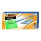 Bic® Round Stic Pens Fine Point Blue 12/box