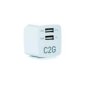 Cables to Go&reg; 2-Port USB Wall Charger