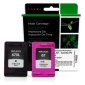 Clover Remanufactured Inkjet Cartridge, Alt. for HP-3YP30AN, High Yield, Black/Tri-Colour, 2/pk