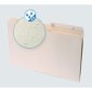 Continental Water-Resistant  Reversible File Folders, Legal, Manilla, 100/bx