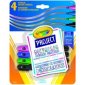 Crayola® Project Outline Markers, Assorted Metallic Colours, 4/pkg