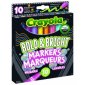 Crayola&reg; Bold & Bright Markers, Conical Tip, 10/pkg