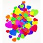 DBLG Foam Hearts, Assorted Colours, 120/pkg