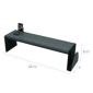 Deflecto® Sustainable Office® Desk Accessories, Desk Shelf, Black