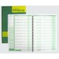 Dean Payroll Book, 24 Employees, Bilingual