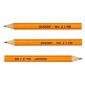 Dixon® Golf Pencils, 3-1/2", 144/bx
