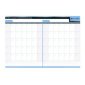 Day-Timer® Double-Sided Flexible Planner, 30/60 Day, 17" x 24", Bilingual