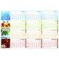 Day-Timer® Reversible Flexible Planner, Seasonal/Horizontal, 24" x 36", Bilingual