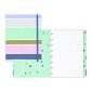 Filofax® Refillable Notebook, Good Vibes, 8-1/4" x 5-3/4", Stripes