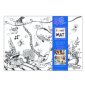 Funny® Mat Table Top Colouring Mat, Deepsea