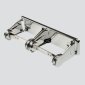 Frost Tissue Dispenser, Double Roll, Chrome