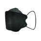 Globe KN95 Formfitting Masks, Adults, Black, 20/bx