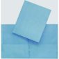Hilroy Twin Pocket Portfolio, 11-3/4" x 9-1/2", Light Blue