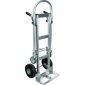 Kleton® Convertible Hand Truck, 12" x 43", Silver
