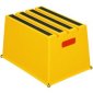 Kleton® Industrial Step Stool, 1 Step, Yellow